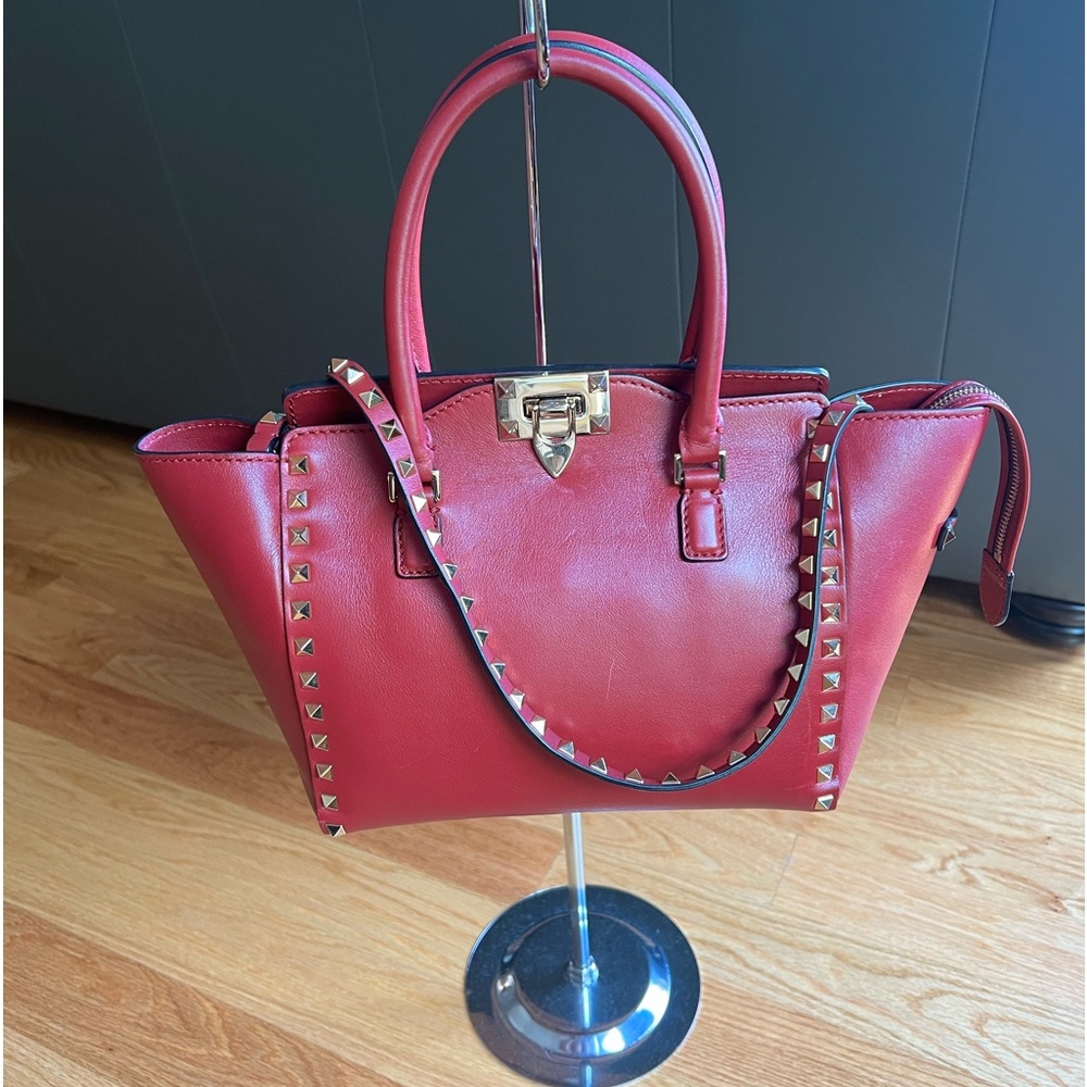Authentic Valentino Rockstud Satchel